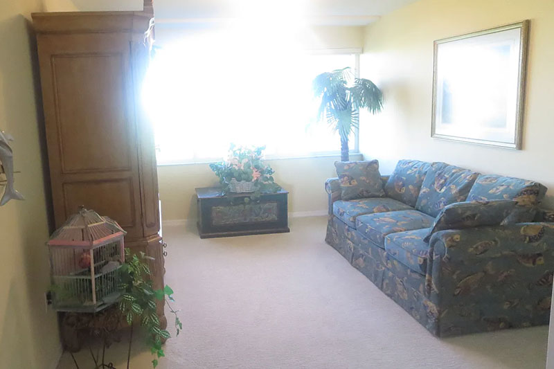 St. Pierre den remodel before - Diana Hall Interior Design Naples