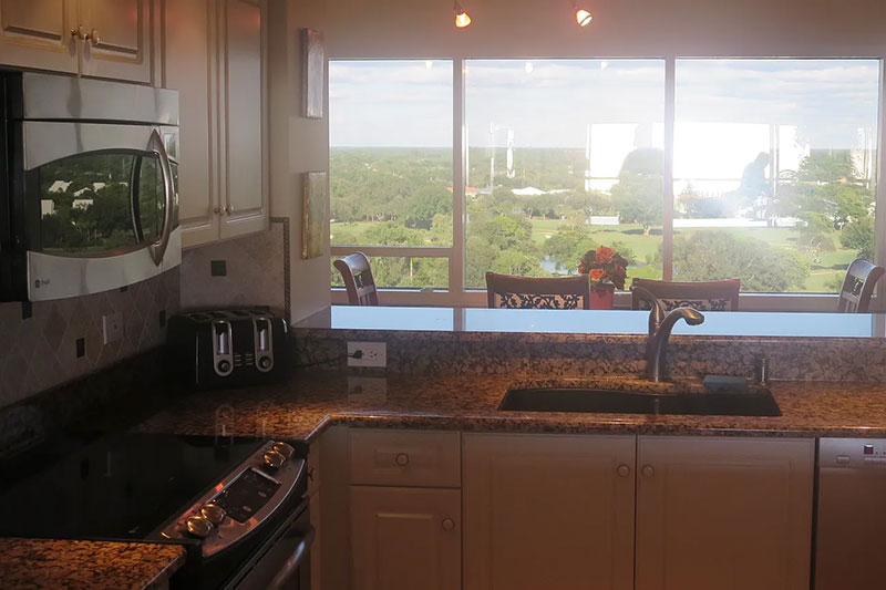 St. Pierre kitchen remodel before - Diana Hall Interior Design Naples