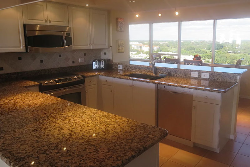 St. Pierre Kitchen remodel before - Diana Hall Interior Design Naples