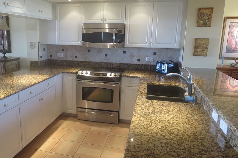 St. Pierre kitchen remodel before - Diana Hall Interior Design Naples