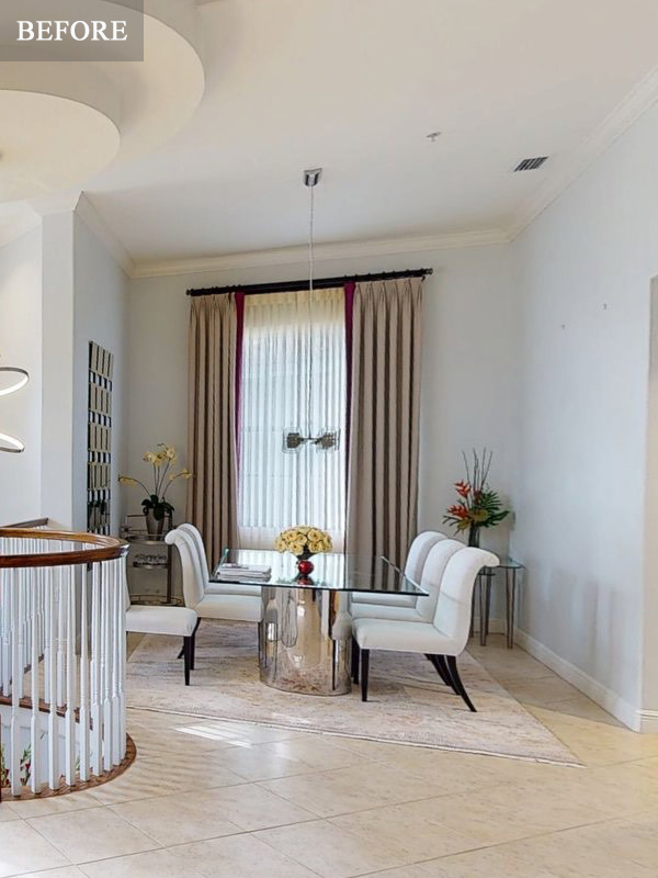 Monterosso his office remodel before - Diana Hall Interior Design Naples