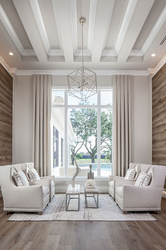 living room interior design by Diana Hall Design