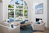 Image of living room interior design by Diana Hall Design Naples