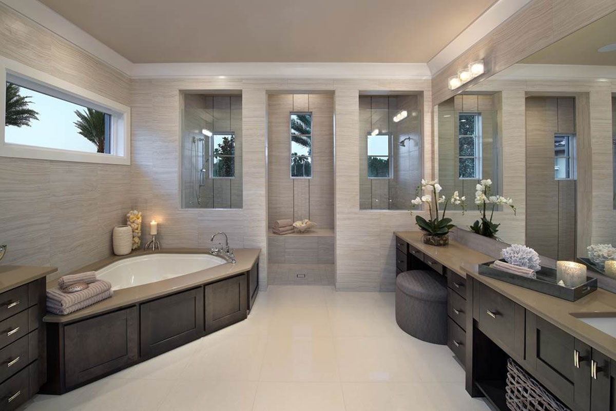 bathroom interior design by Diana Hall Design Naples