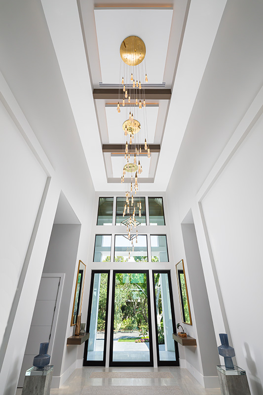 Image of entry design by Diana Hall Design Naples