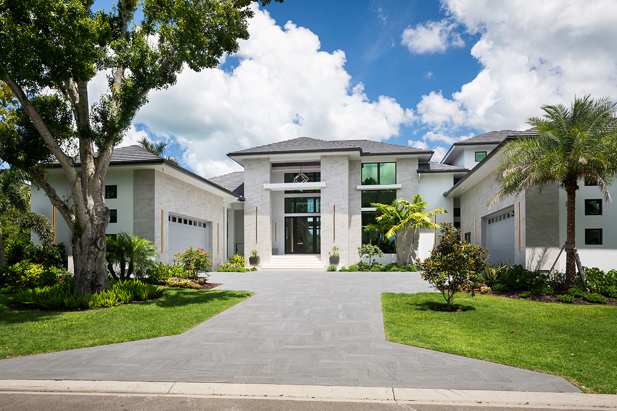 Image of exterior design by Diana Hall Design Naples