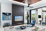 Image of living room interior design by Diana Hall Design Naples