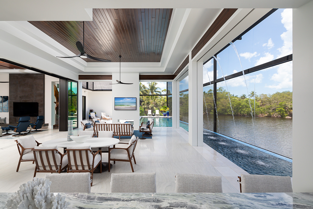 Image of outdoor design by Diana Hall Design Naples
