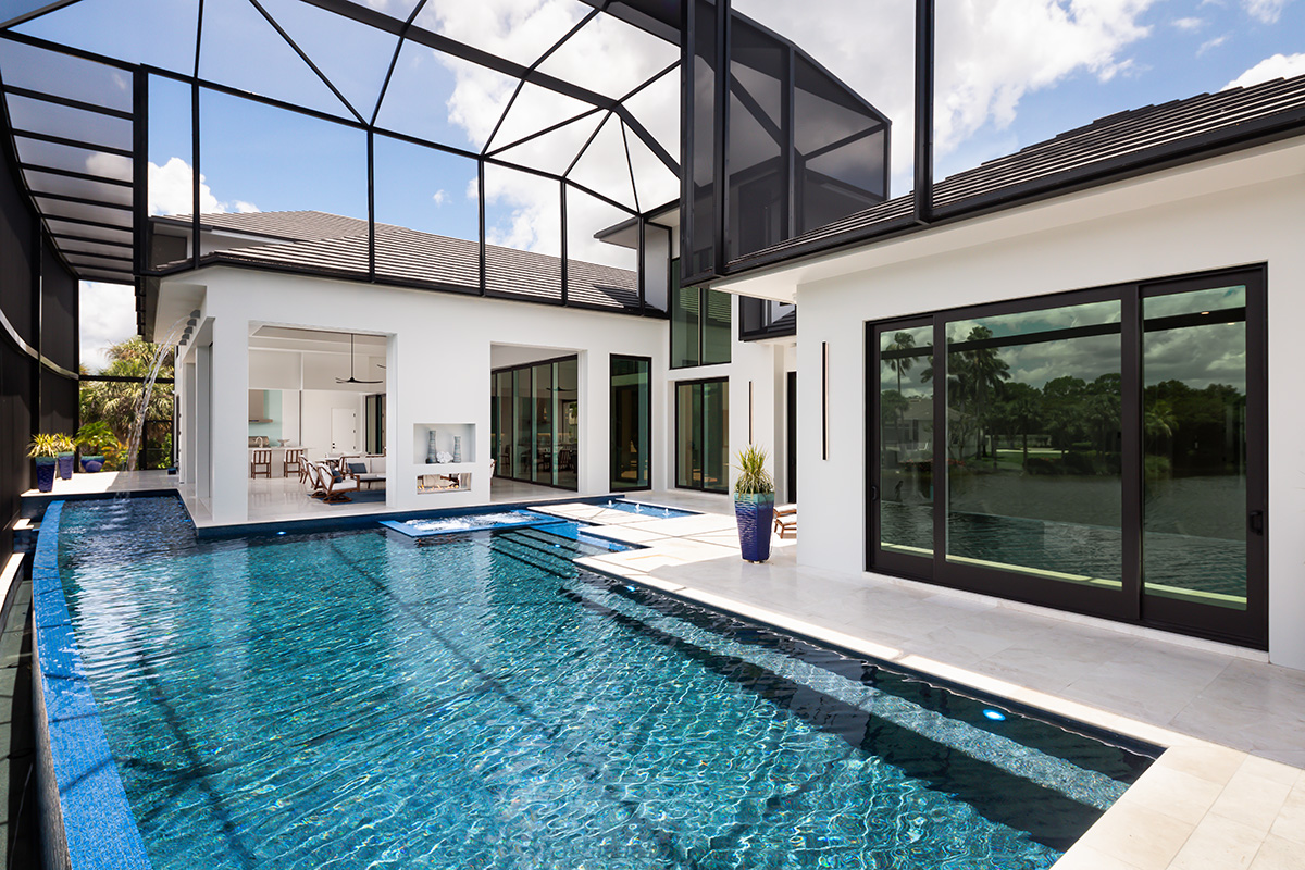 Image of pool design by Diana Hall Design Naples