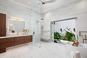 Image of master bath design by Diana Hall Design Naples