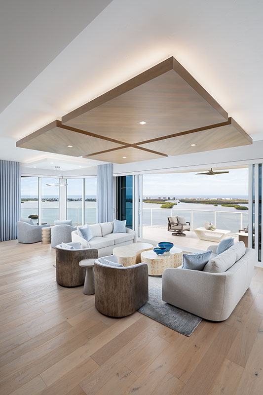 Image of chat area interior design by Diana Hall Design Naples