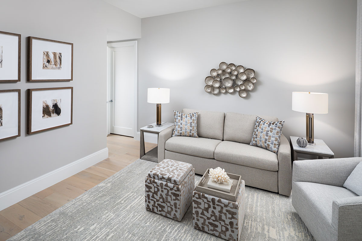 Image of den interior design by Diana Hall Design Naples