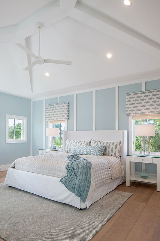 bedroom interior design by Diana Hall Design
