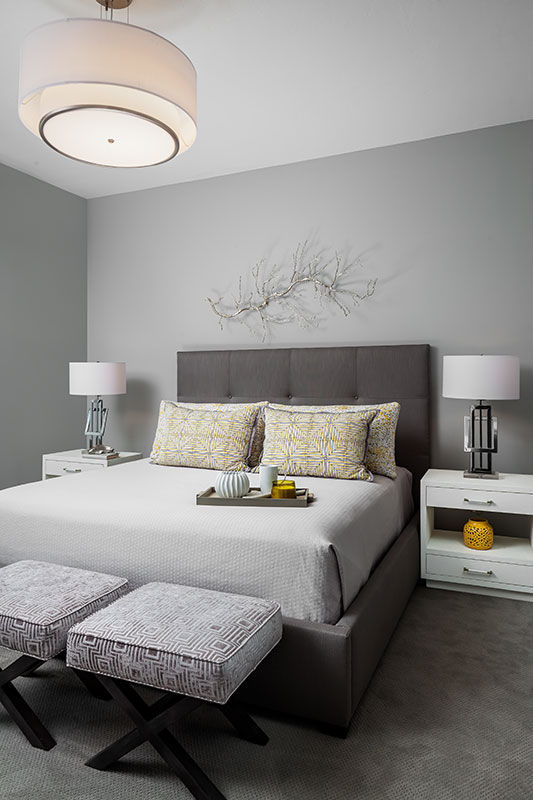 guest bedroom 1 interior design by Diana Hall Design